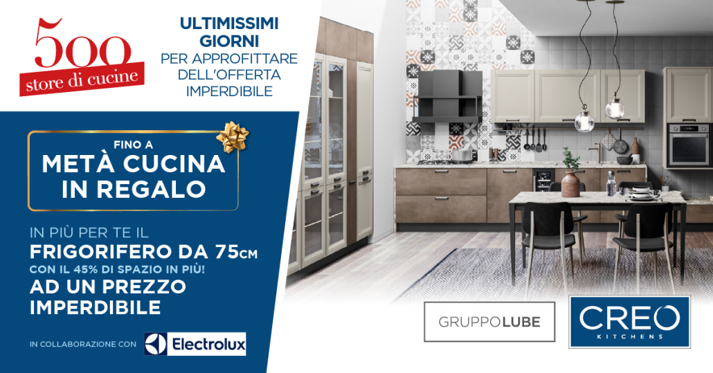 Ultimisimi giorni CREO Electrolux